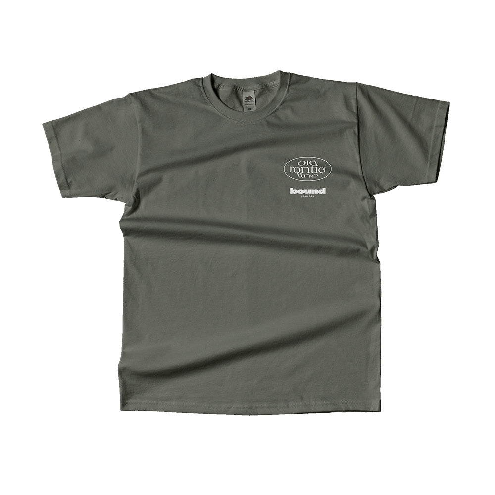 BOUND &quot;OLD FRONTIER LINE&quot; TEE IN OLIVE