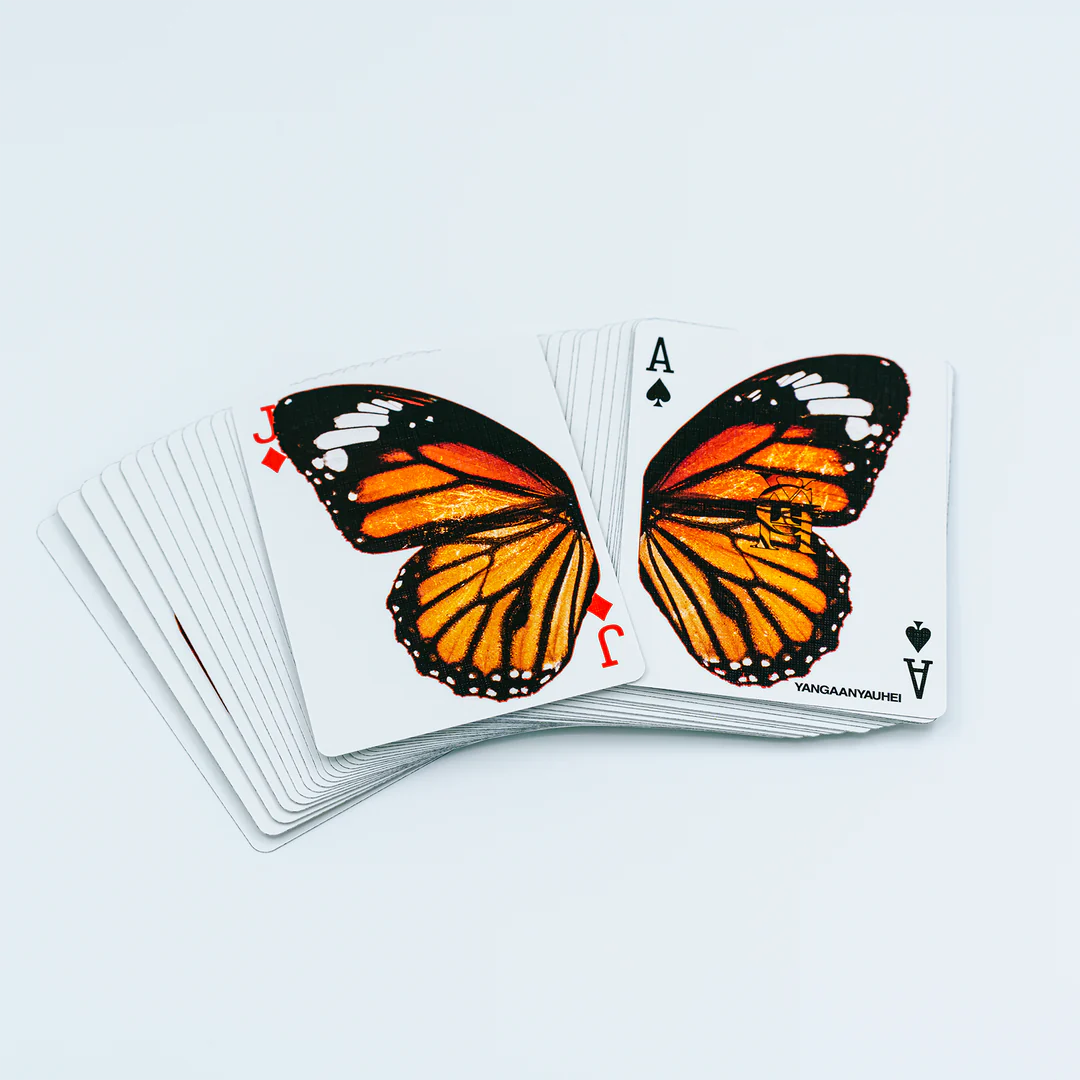 人間遊戲 YANGAANYAUHEI “DANAUS PLEXIPPUS” PLAYING CARDS